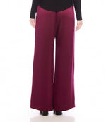 Wide Leg Satin Pants