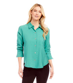 Ruched Sleeve Shirt