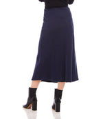 Bias Cut Midi Skirt