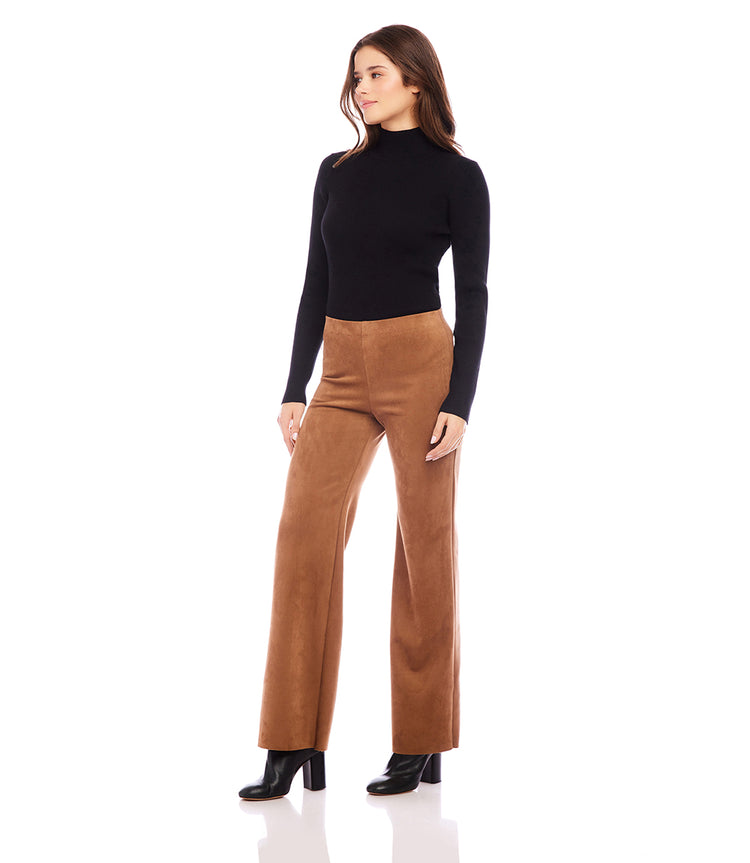 Faux Suede Presley Pants