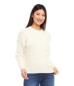 Petite Size Cable Knit Sweater