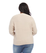 Plus Size Cable Knit Sweater