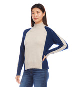 Petite Size Colorblock Sweater