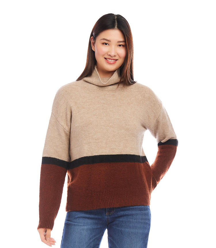 Colorblock Sweater