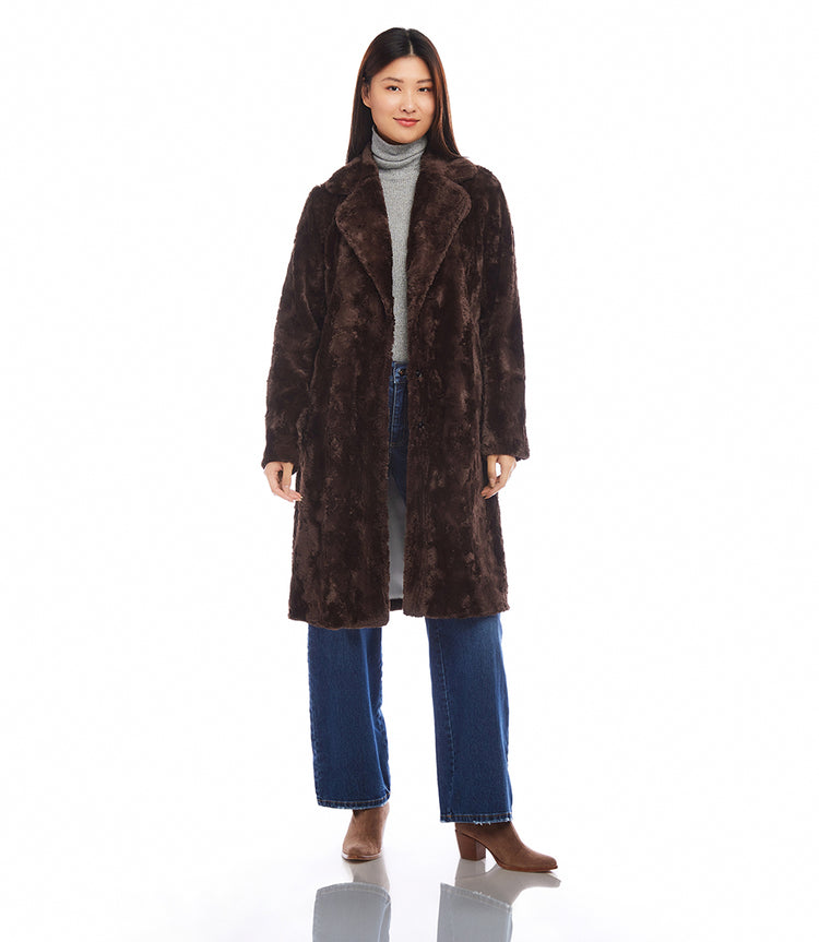 Faux Fur Coat