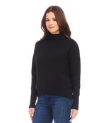 Petite Size Mock Neck Sweater