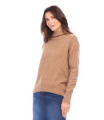 Petite Size Mock Neck Sweater