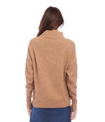 Petite Size Mock Neck Sweater