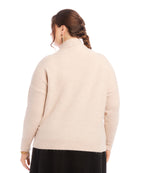 Plus Size Mock Neck Sweater