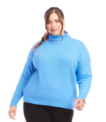 Plus Size Mock Neck Sweater