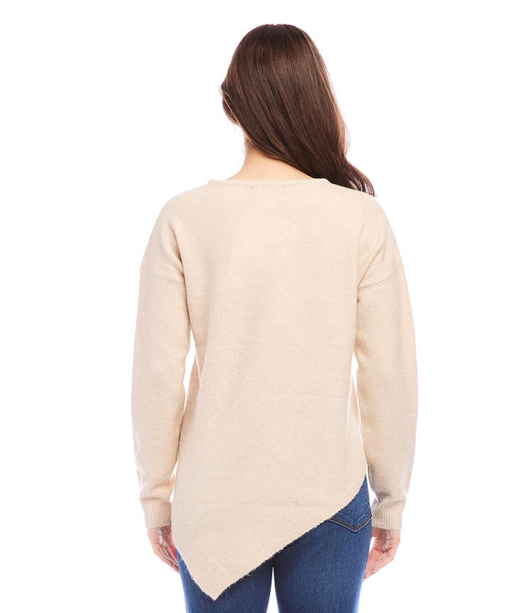 Asymmetric Hem Sweater