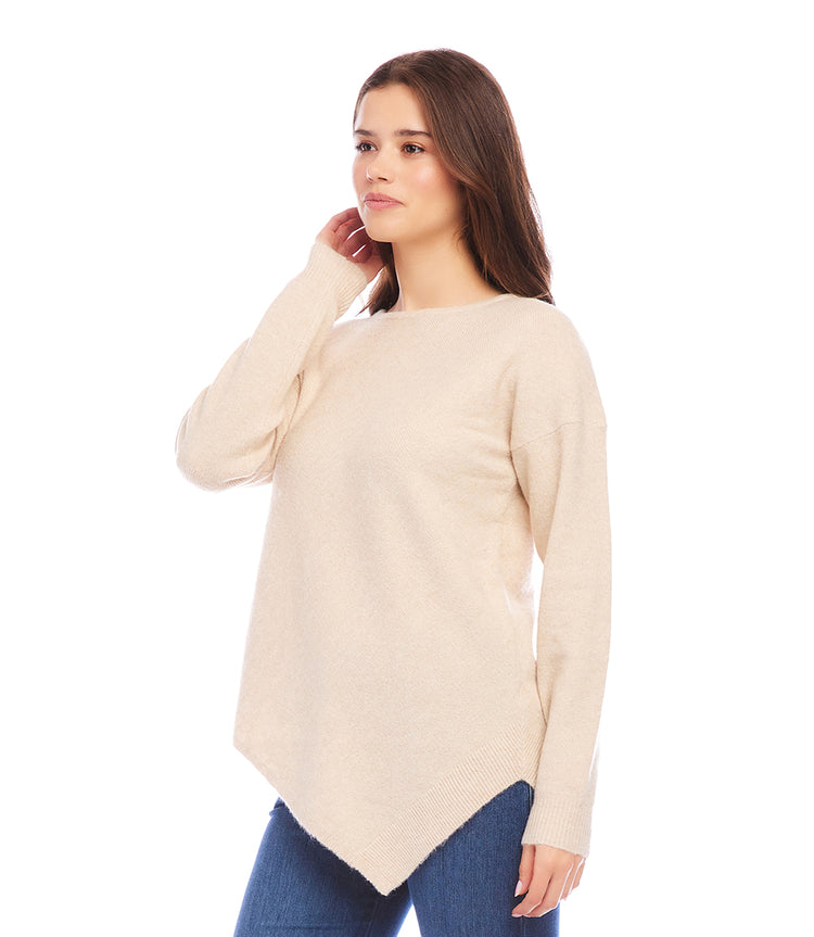 Asymmetric Hem Sweater