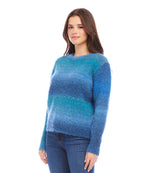 Petite Size Ombre Boucle Sweater