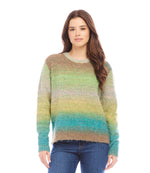 Petite Size Ombre Boucle Sweater