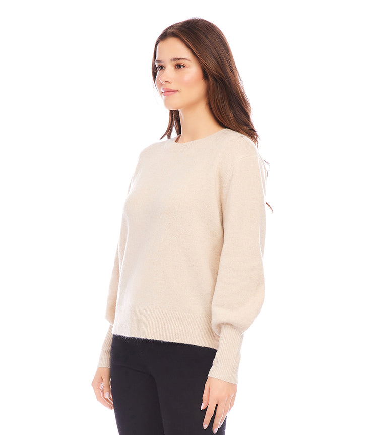 Blouson Sleeve Sweater