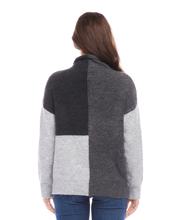 Colorblock Sweater