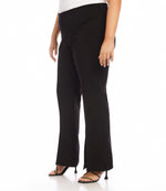 Plus Size Front Slit Pants