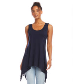 Sleeveless Fringe Top