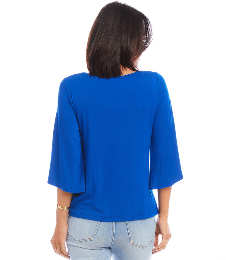 Flare Sleeve Pick Up Top