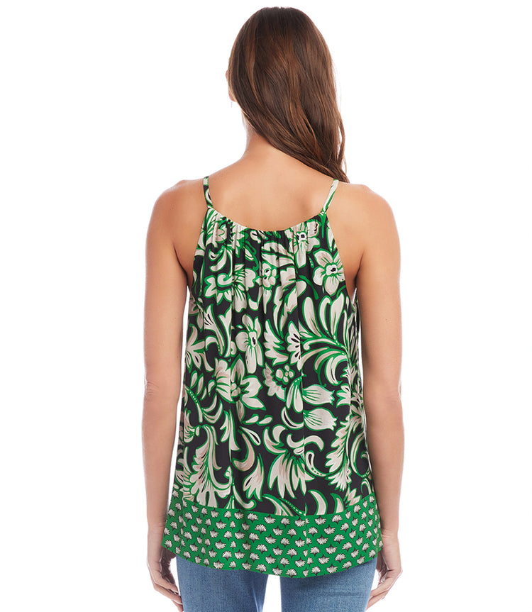 Border Print Tank