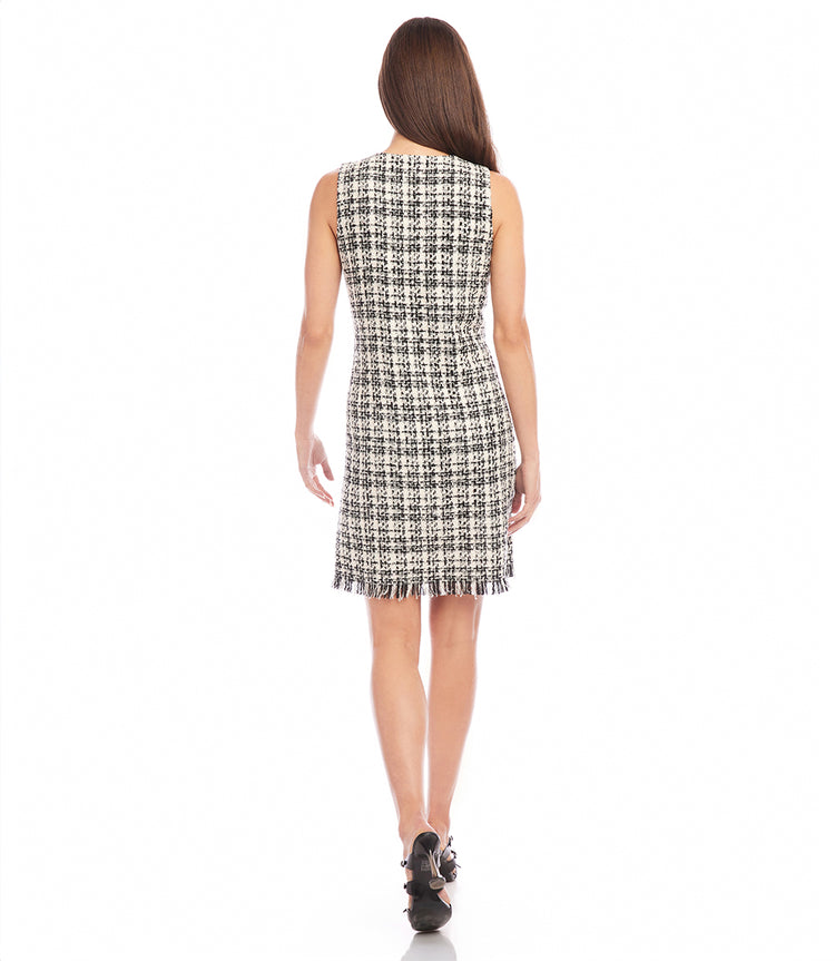 Tweed Shift Dress