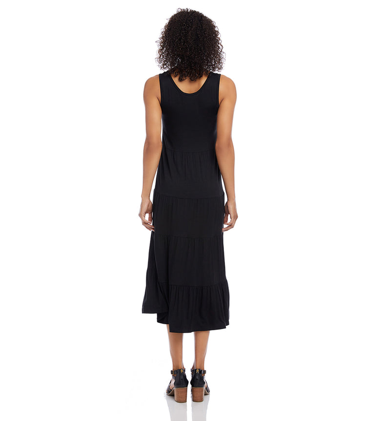 Tiered Midi Dress