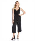 Petite Size Tie-Front Travel Jumpsuit