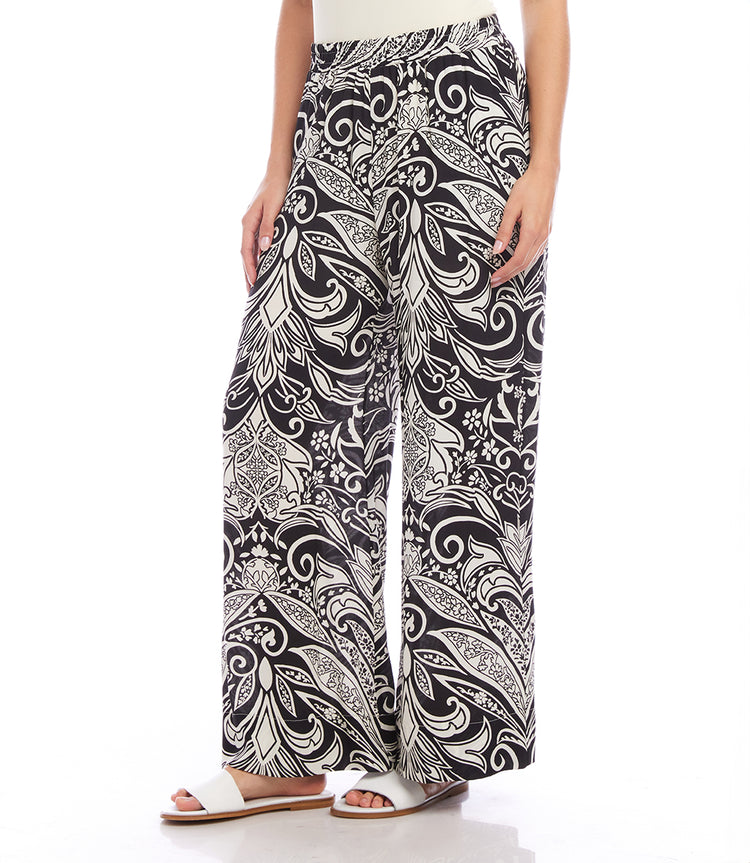 Petite Size Wide Leg Pants