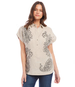 Paisley Print Shirt