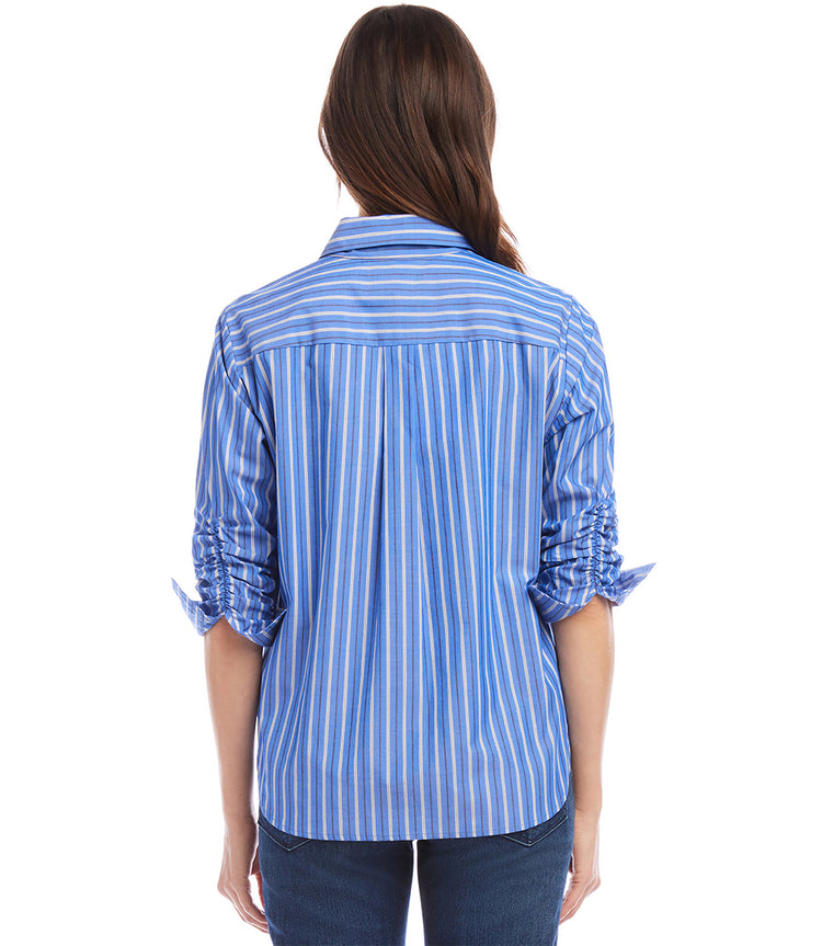 Ruched Sleeve Shirt