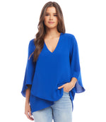 Bracelet Sleeve Asymmetric Top