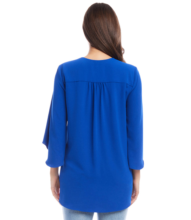 Bracelet Sleeve Asymmetric Top