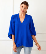 Bracelet Sleeve Asymmetric Top