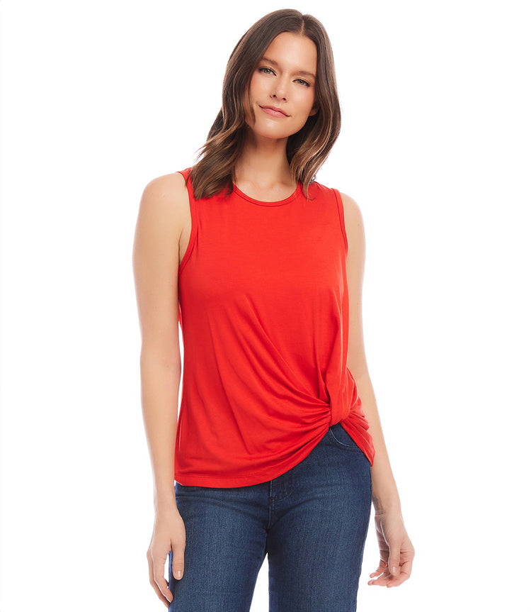 Sleeveless Pick Up Top