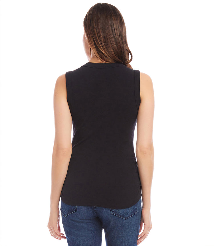 Side-Shirred Tank