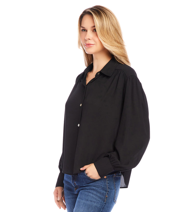 Dropped Shoulder Blouse