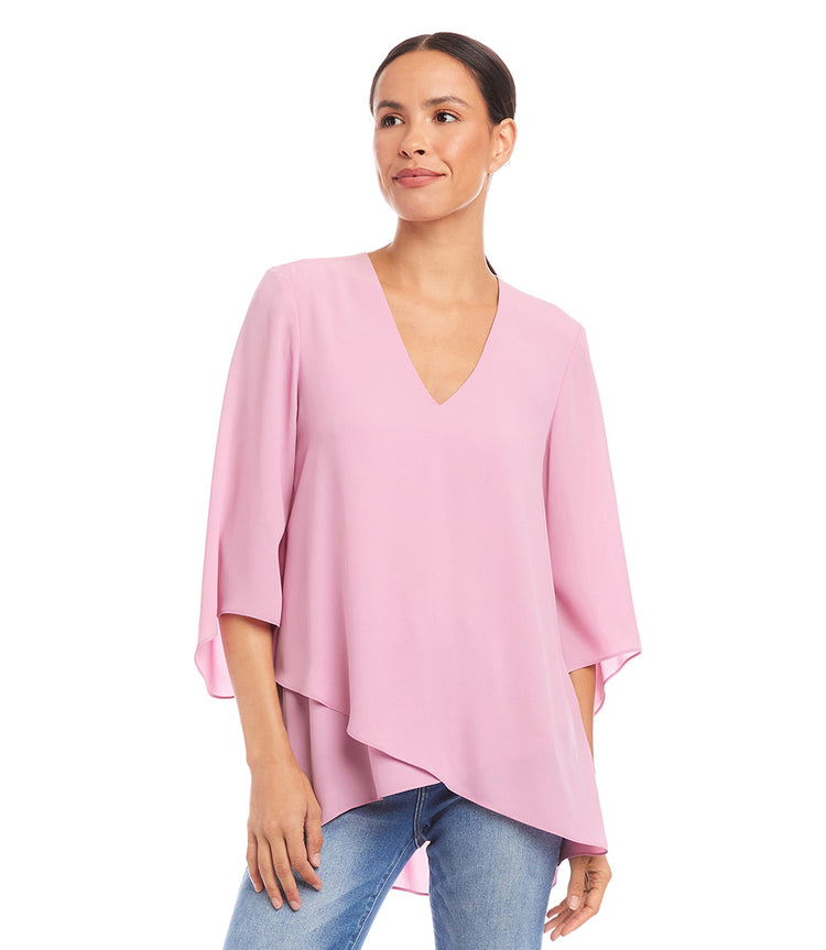 Bracelet Sleeve Asymmetric Top