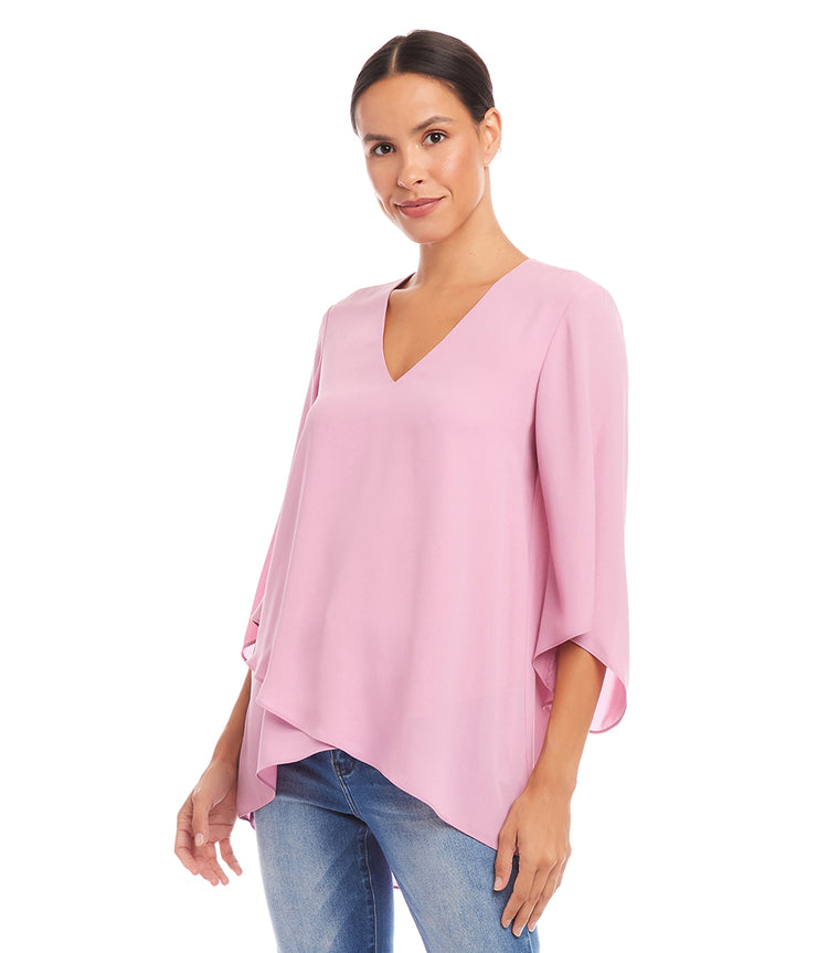 Bracelet Sleeve Asymmetric Top