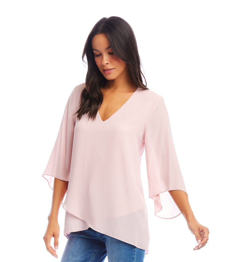 Bracelet Sleeve Asymmetric Top