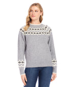 Jacquard Knit Sweater