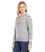 Jacquard Knit Sweater