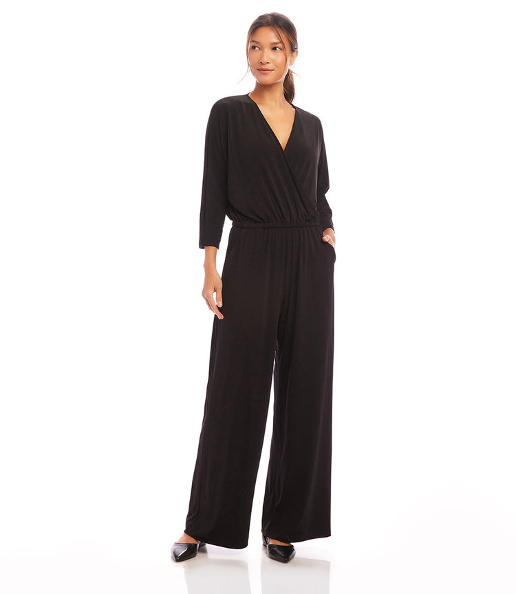 Petite Size Travel Jersey Jumpsuit