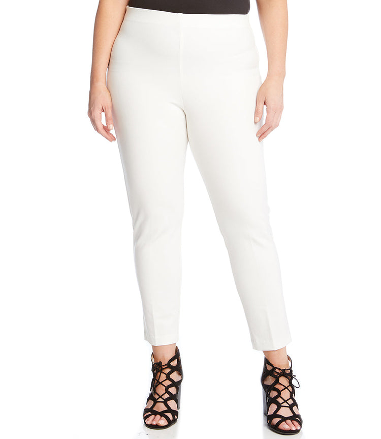 Off White Plus Size Piper Pants Karen Kane