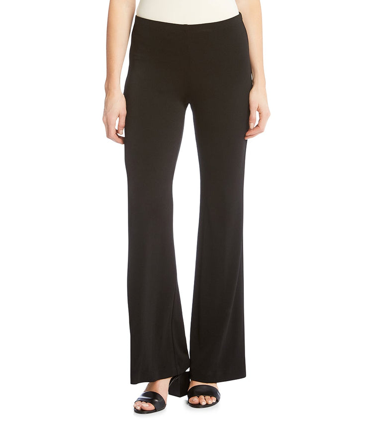 Black Crepe Wide Leg Pants | Karen Kane