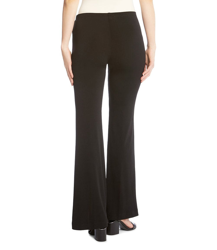 Black Crepe Wide Leg Pants | Karen Kane